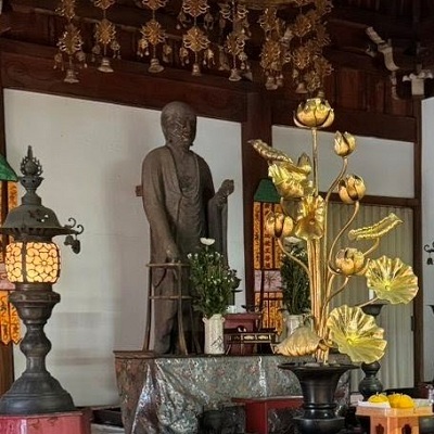 視察 珠応山法蔵寺「鉄造地蔵菩薩立像」の画像03