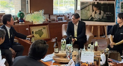 面会 前田康人 日新酒類(株)代表取締役社長 他の画像01