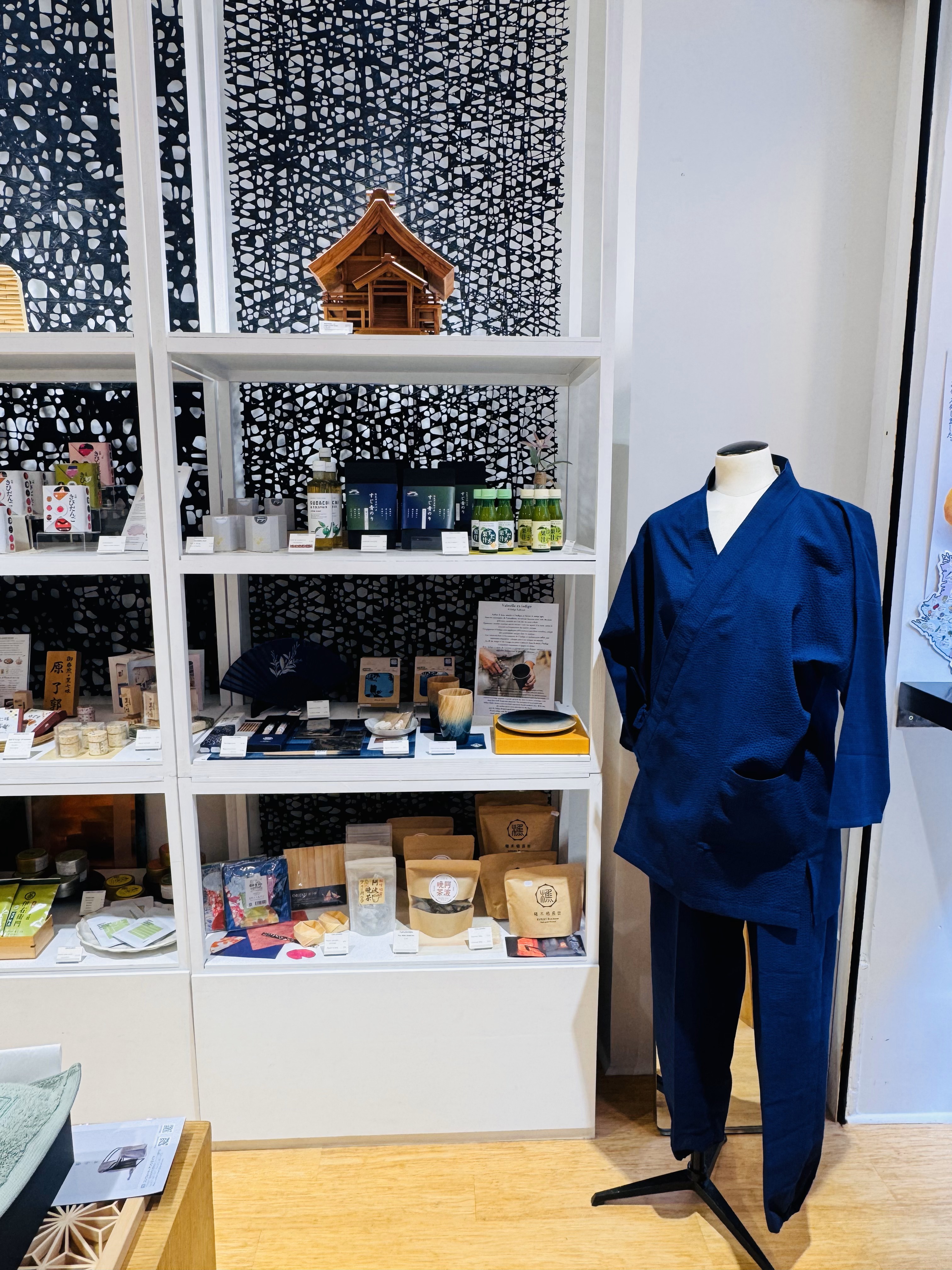 ゴエンでの展示の様子