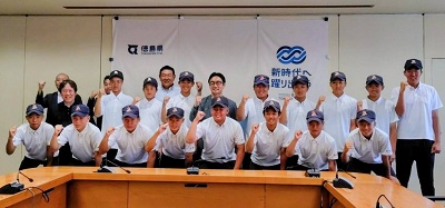 面会 徳島藍住リトルシニア 他(「エイジェックカップ第54回日本リトルシニア日本選手権大会」及び「2026カル・リプケンワールドシリーズ」出場報告)の画像01