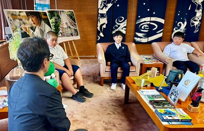 面会 わんぱく相撲徳島県代表チーム 他(第41回わんぱく相撲全国大会出場報告)の画像02