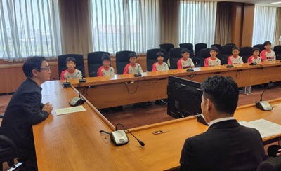 面会 TEAM鳴門西 他(第35回夏の全国小学生ドッジボール選手権出場報告）の画像02