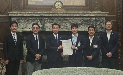 全国知事会「参議院選挙における合区の解消に関する決議」に係る要請活動の画像04