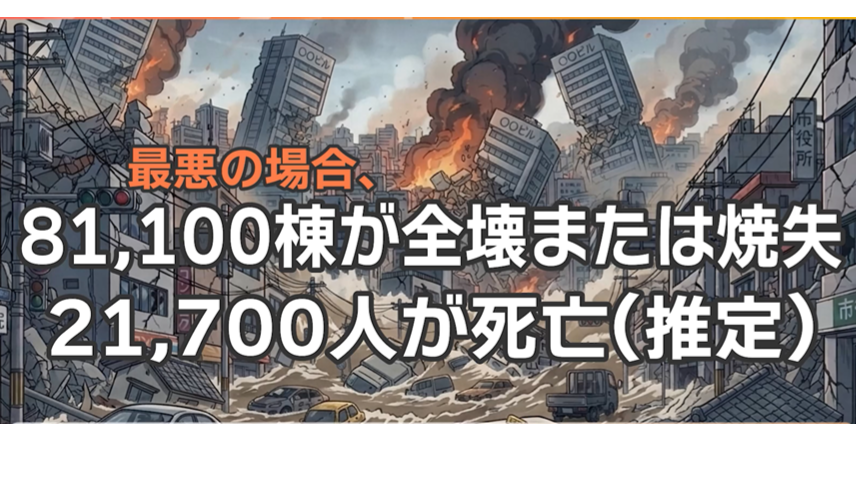 地震保険加入促進動画のサムネイル画像
