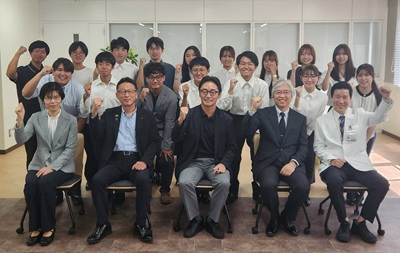 徳島大学医学部「地域特別枠」1年生との意見交換会の画像01