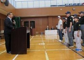 ビルメンテナンス協会長挨拶の画像