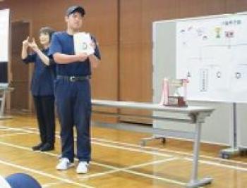 抽選会トーナメント表の写真