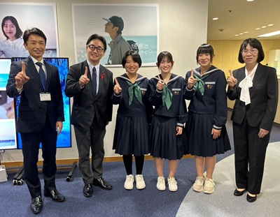 面会 徳島市城東中学校 吹奏楽部(第74回全日本吹奏楽コンクール出場報告)の画像01