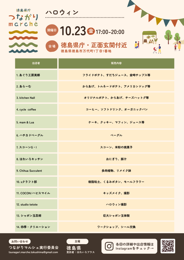 マルシェ裏面チラシ