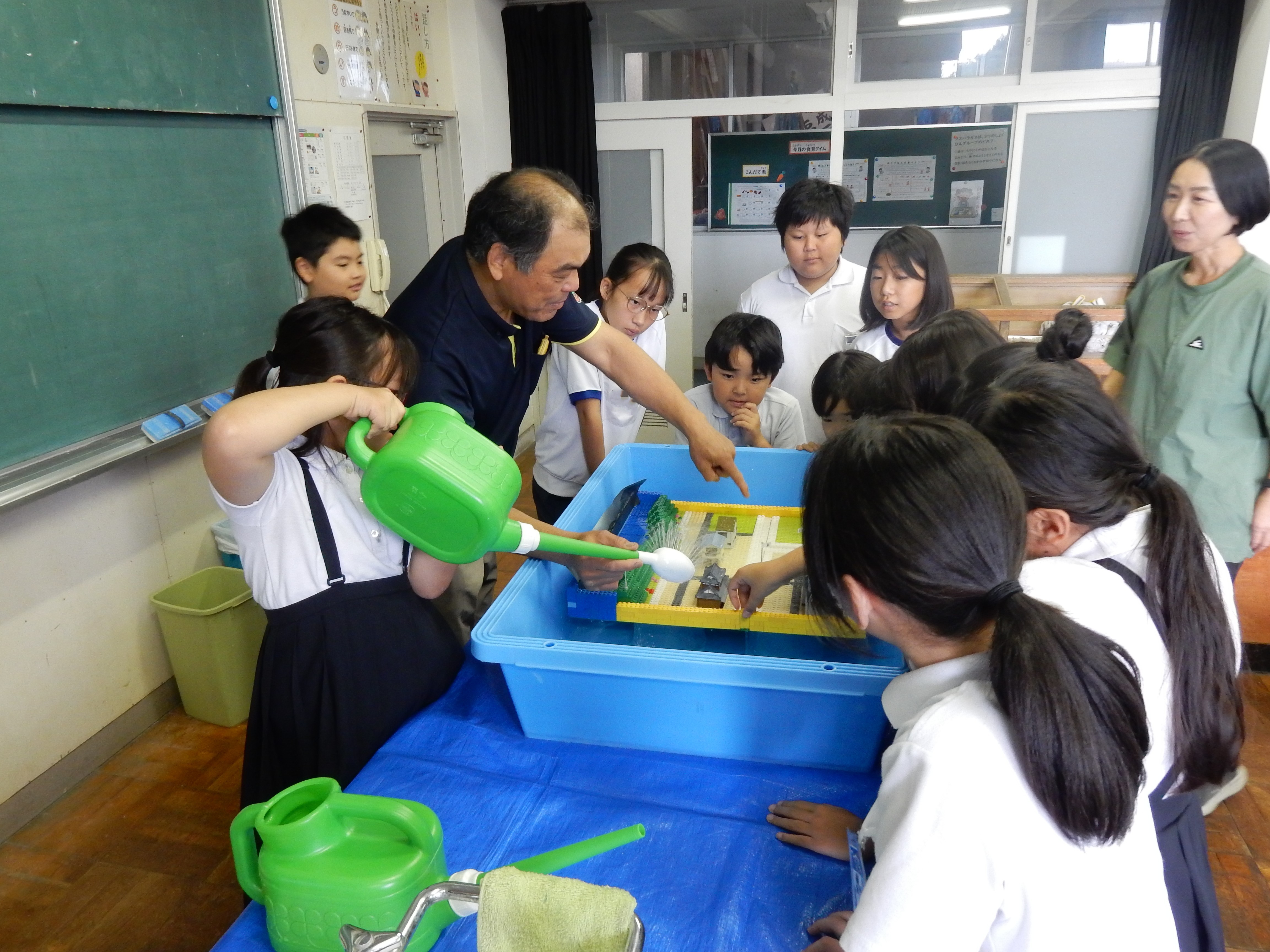 水害模型実験