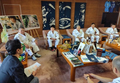面会 日整全国少年柔道大会 徳島県選手団 他(第35回日整全国少年柔道大会出場報告)の画像02