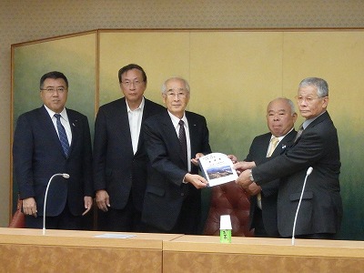 徳島県海部郡・高知県安芸郡町議長連合会からの要望の画像