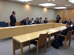 南海トラフ地震による超広域災害への備えを強力に進める９県議会議長会議の画像