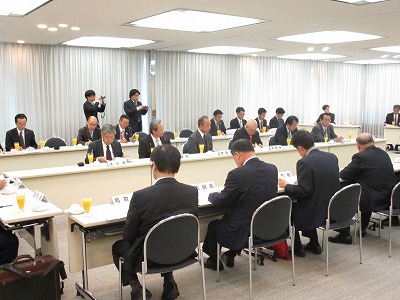 財政基盤強化対策県議会議長協議会総会の画像