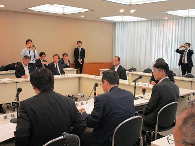 平成27年10月14日全国都道府県議会議長会各委員会の画像