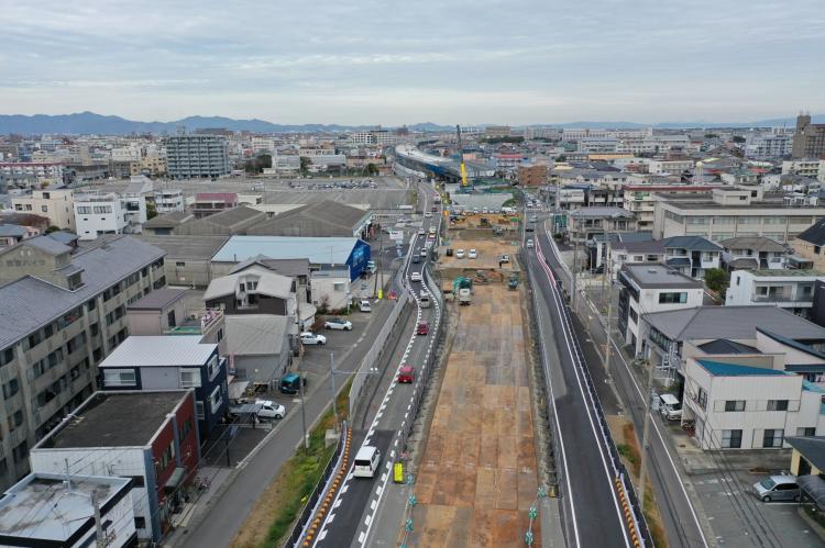 令和5年12月中旬に撮影した工事状況写真です。