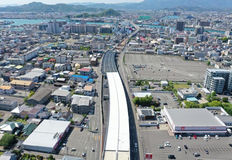 令和6年4月下旬に撮影した工事状況写真です。