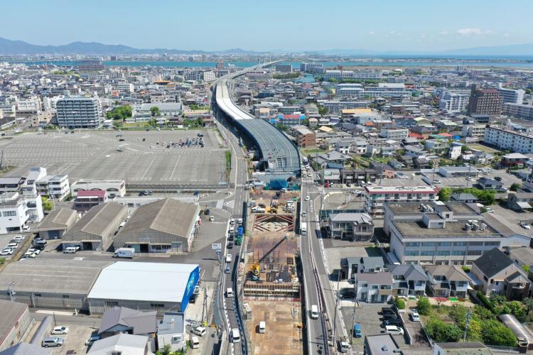 令和6年4月下旬に撮影した工事状況写真です。