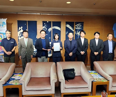 面会：徳島県山岳連盟 西川美愛選手他の写真1