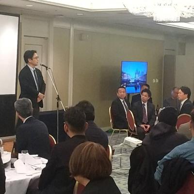 にし阿波の花火大会報告会の写真