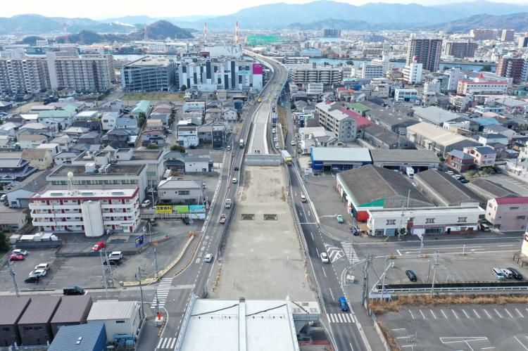 令和7年3月に撮影した工事状況写真です。