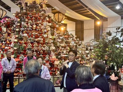 勝浦さくら祭り・ビッグひな祭り 視察の写真1