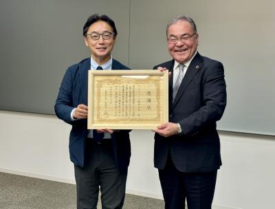ソフトバンク（株）からの企業版ふるさと納税の寄附に対する感謝状贈呈式の画像02