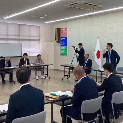 自由民主党徳島県支部連合会との意見交換会の画像