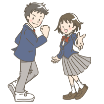 高校生イラスト