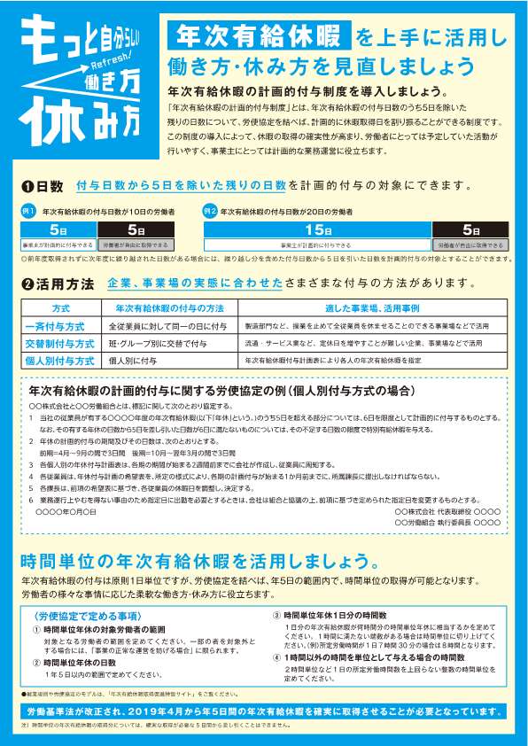 もっと自分らしい働き方・休み方チラシ_裏