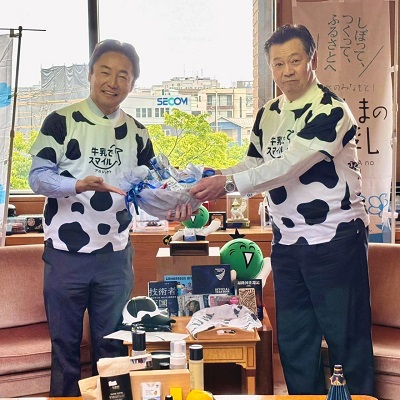 面会 川田久志 Jミルク徳島会長 他の画像02