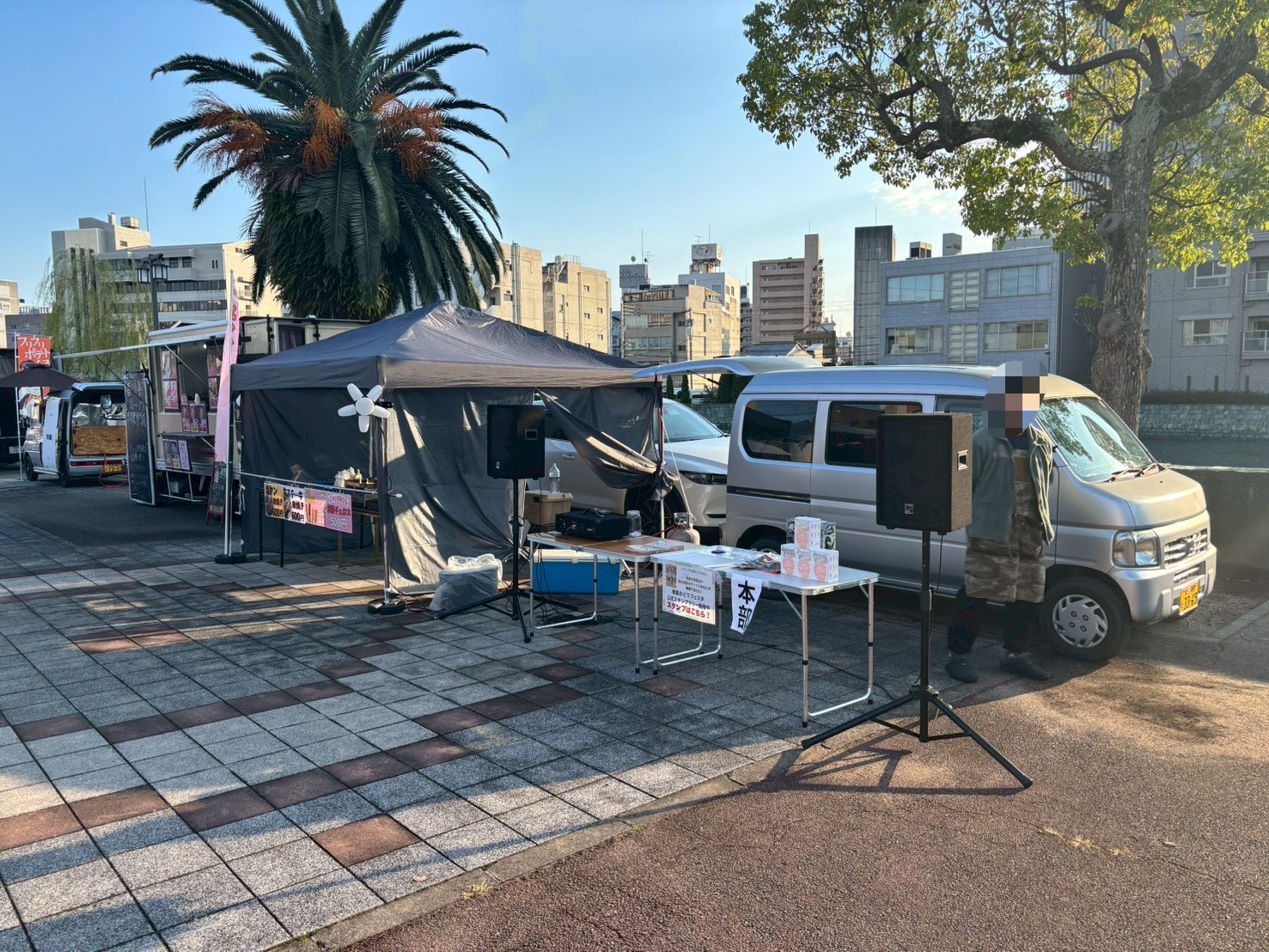 徳島こども交通公園内中央付近