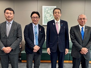 面会 水嶋光一 在大韓民国日本国大使館特命全権大使 他の画像01