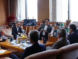 面会 笹 豊晴 (公財)徳島県消防協会会長 他の画像01