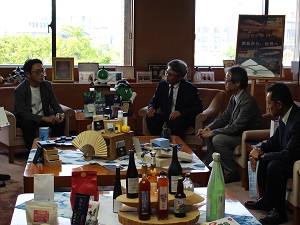 面会 多田 巧 徳島県高等学校野球連盟会長 他の画像01