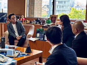 面会 堀井 奈津子 消費者庁長官 他の画像01