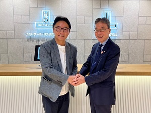 面会 荒木直也 エイチ・ツー・オー リテイリング(株)代表取締役社長 他 および 阪急うめだ本店「徳島フェア」視察