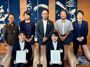 面会 JICA海外協力隊1次隊派遣隊員 五藤 友子 氏、海老名 和 氏 他の画像01