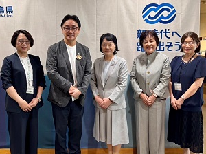 面会 庄野泰乃 (公社)徳島県看護協会会長 他の画像01