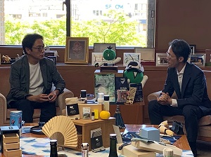 面会 田村顕洋 国土交通省四国運輸局長 他の画像01
