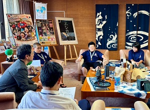 面会 名西Jr.相撲倶楽部 他(第40回わんぱく相撲全国大会および第6回わんぱく相撲女子全国大会八戸大会出場)の画像01