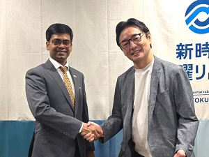 面会 チャンドル・アッパル在大阪・神戸インド総領事 他の画像01