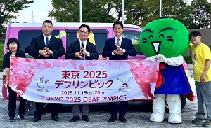 面会 東京2025デフリンピック日本代表 西 大輔 選手、曾我部 健 選手 他の画像01