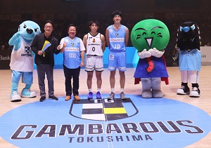 徳島ガンバロウズ vs ヴィアティン三重「徳島県民応援デー」の画像01