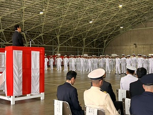 徳島航空基地開隊67周年及び北徳島分屯地設立16周年記念式典の画像01