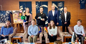 面会 ドイツ・ニーダーザクセン州カヌー連盟訪問団の画像01