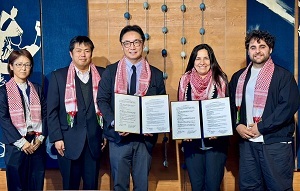 大阪・関西万博「ヨルダン館」展示物譲渡セレモニーの画像01