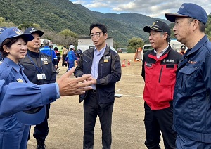 徳島県総合防災訓練 にし阿波レスキュー2025の画像01