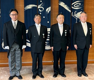 「令和7年秋の叙勲」等伝達式の画像01