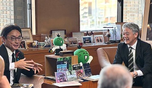 面会 深和岳人 中国四国防衛局長 他の画像01